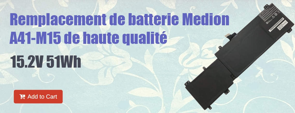 Medion A41-M15 Excellent quality Battery Replacement